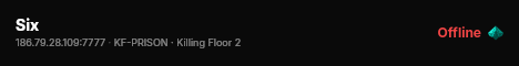 Six live status badge