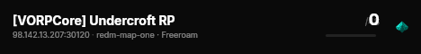 [VORPCore] Undercroft RP live status badge