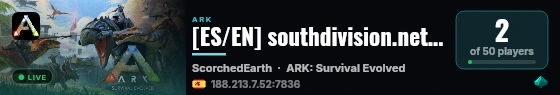 [ES/EN] southdivision.net x15 WIPE 21/08- 3m [SCO] - (v358.24) live status badge