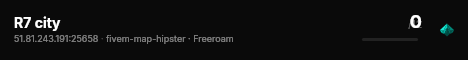 R7 city  live status badge