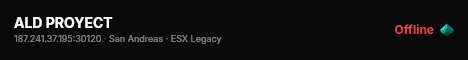 ALD PROYECT live status badge