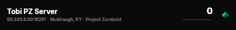 Tobi PZ Server live status badge