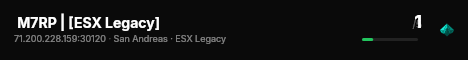  M7RP | [ESX Legacy] live status badge