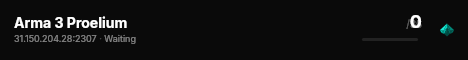 Arma 3 Proelium live status badge