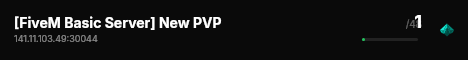 [FiveM Basic Server] New PVP live status badge