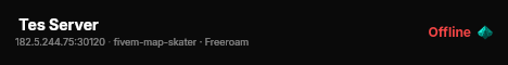  Tes Server live status badge