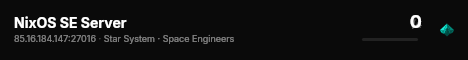 NixOS SE Server live status badge