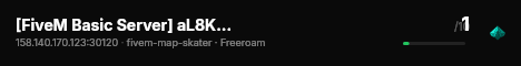 [FiveM Basic Server] aL8K's Test live status badge