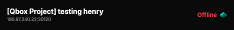 [Qbox Project] testing henry live status badge