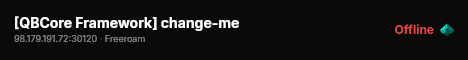 [QBCore Framework] change-me live status badge