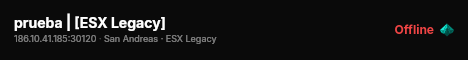 prueba | [ESX Legacy] live status badge