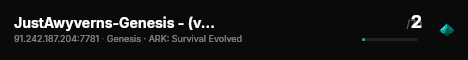 JustAwyverns-Genesis - (v361.8) live status badge