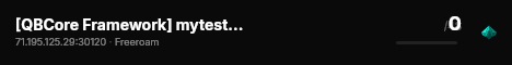 [FiveM Basic Server] btobryson testserv live status badge