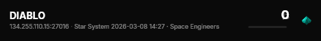 DIABLO live status badge