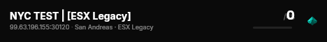NYC TEST | [ESX Legacy] live status badge