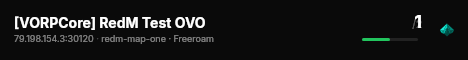 [VORPCore] RedM Test OVO live status badge