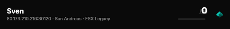 Sven live status badge