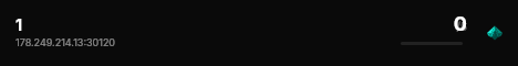 1 live status badge