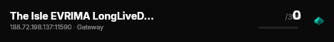 The Isle EVRIMA LongLiveDinos live status badge