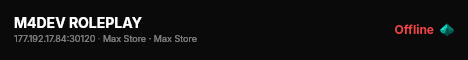 M4DEV ROLEPLAY live status badge