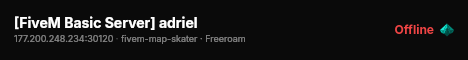 [FiveM Basic Server] adriel live status badge