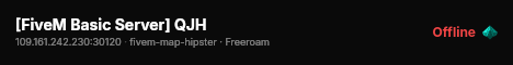 [FiveM Basic Server] QJH live status badge