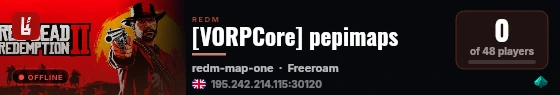 [VORPCore] pepimaps live status badge