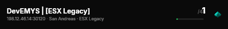DevEMYS | [ESX Legacy] live status badge