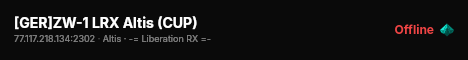 [GER]ZW-1 LRX Altis (CUP) live status badge