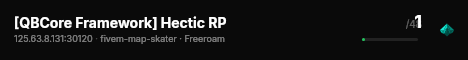 [QBCore Framework] Hectic RP live status badge