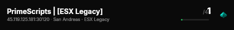 PrimeScripts | [ESX Legacy] live status badge