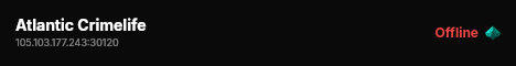 Atlantic Crimelife live status badge