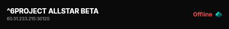 ^6PROJECT ALLSTAR BETA live status badge