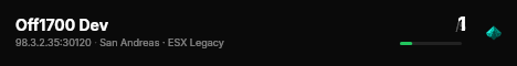 Off1700 Dev live status badge