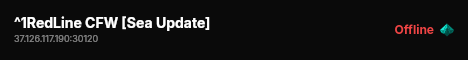 ^1RedLine CFW [Sea Update] live status badge