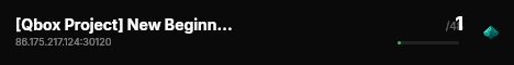 [Qbox Project] New Beginnings live status badge