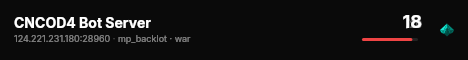 CNCOD4 Bot Server live status badge