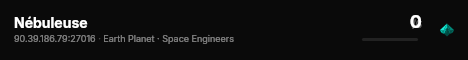 Nébuleuse live status badge