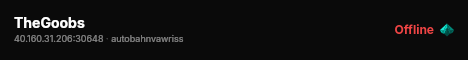 TheGoobs live status badge