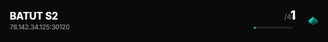 BATUT S2 live status badge