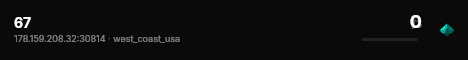 67 live status badge