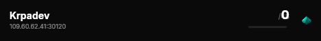Krpadev live status badge