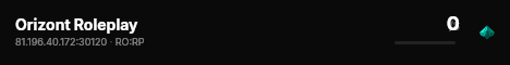 Orizont Roleplay live status badge