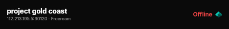 project gold coast live status badge
