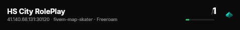 HS City RolePlay live status badge