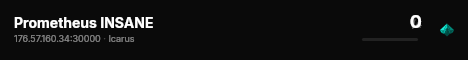 Prometheus INSANE live status badge