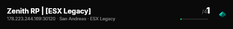 Zenith RP | [ESX Legacy] live status badge