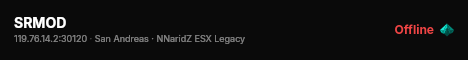 SRMOD live status badge