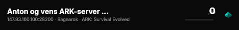 Anton og vens ARK-server - (v361.7) live status badge
