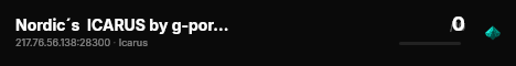 Nordic´s  ICARUS by g-portal.com live status badge